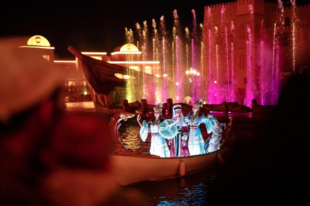Karavansaray Turkistan Harbour Hotel -Flying Theatre Access Ngoại thất bức ảnh The Dubai Fountain